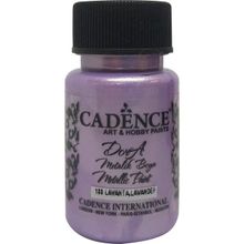 Cadence Dora 50 ml 188 Lavanta Metalik Boya