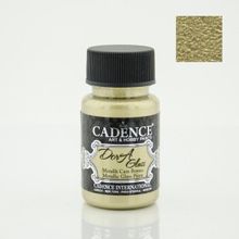Cadence Dora Glass 50ml Beyaz Altın Açık Sarı Metalik Boya