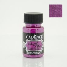 Cadence Dora Glass 50ml Fuşya Metalik Boya