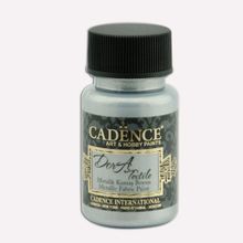 Cadence Dora Textile 1132 Gümüş 50 ml Metalik Kumaş Boyası