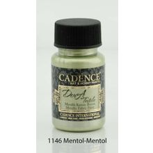 Cadence Dora Textile 1146 50 ml Mentol Metalik Kumaş Boyası
