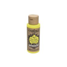 Cadence F-635 59 ml Limon Sarı Style Matt Fabric Kumaş Boyası