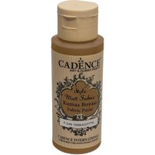 Cadence F-648 Terracotta 59 ml Style Matt Kumaş Boya