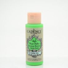 Cadence F-653 Yeşil 59 ml Style Matt Kumaş Florasan Boya