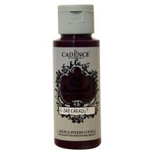 Cadence Fırınlanabilir Enamel 348 Karadut 59ML Cam Seramik Ve Porselen Boyası