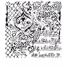 Cadence GCS-014 45x45 Grunge Duvar Stencil