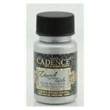 Cadence Gümüş Dora Metalik 50ml Kumaş Boyası