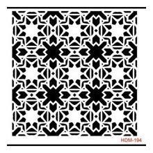 Cadence HDM-194 25x25 cm Stencil Şablon