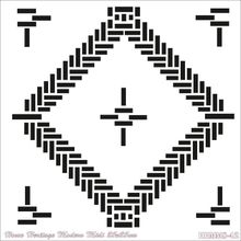 Cadence HHMMS-42 25x25 cm Home Heritage Modern Midi Stencil