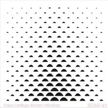 Cadence HHMS-43 45X45 cm Home Heritage Modern Stencil