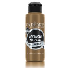 Cadence HM813 Metalik Koyu Altın Multisurfaces 120 ml Akrilik Boya