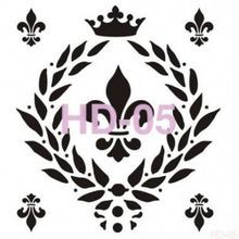 Cadence Home Decor HD-05 Stencil 45x45 cm Boyama Şablonu
