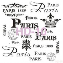 Cadence Home Decor HD-10 Stencil 45x45 cm Boyama Şablonu