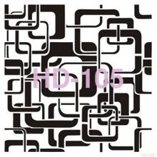 Cadence Home Decor HD-105 Stencil 45x45 cm Boyama Şablonu