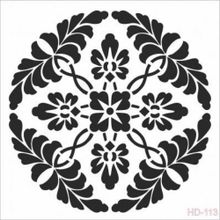 Cadence Home Decor HD-113 Stencil 45x45 cm Boyama Şablonu