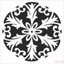 Cadence Home Decor HD-118 Stencil 45x45 cm Boyama Şablonu