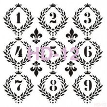 Cadence Home Decor HD-12 Stencil 45x45 cm Boyama Şablonu