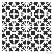 Cadence Home Decor HD-127 Stencil 45x45 cm Boyama Şablonu
