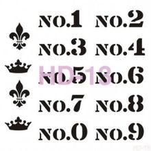 Cadence Home Decor HD-13 Stencil 45x45 cm Boyama Şablonu