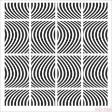 Cadence Home Decor HD-144 Stencil 45x45 cm Boyama Şablonu