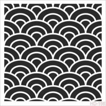Cadence Home Decor HD-156 Stencil 45x45 cm Boyama Şablonu