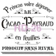 Cadence Home Decor HD-26 Stencil 45x45 cm Boyama Şablonu