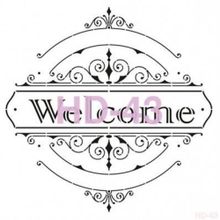 Cadence Home Decor HD-43 Stencil 45x45 cm Boyama Şablonu