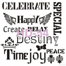 Cadence Home Decor HD-54 Stencil 45x45 cm Boyama Şablonu