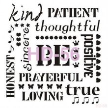 Cadence Home Decor HD-56 Stencil 45x45 cm Boyama Şablonu