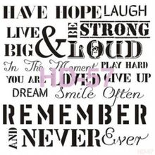 Cadence Home Decor HD-57 Stencil 45x45 cm Boyama Şablonu