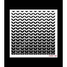 Cadence Home Decor HDM-136 Midi Stencil 25x25 cm Boyama Şablonu