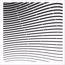 Cadence Home Decor HDM-139 Midi Stencil 25x25 cm Boyama Şablonu