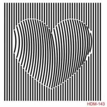 Cadence Home Decor HDM-143 Midi Stencil 25x25 cm Boyama Şablonu