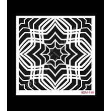 Cadence Home Decor HDM-149 Midi Stencil 25x25 cm Boyama Şablonu