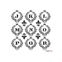 Cadence Home Decor HDM-15 Midi Stencil 25x25 cm Boyama Şablonu