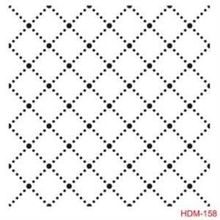 Cadence Home Decor HDM-158 Midi Stencil 25x25 cm Boyama Şablonu