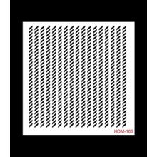 Cadence Home Decor HDM-166 Midi Stencil 25x25 cm Boyama Şablonu