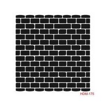 Cadence Home Decor HDM-175 Midi Stencil 25x25 cm Boyama Şablonu