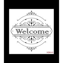 Cadence Home Decor HDM-43 Midi Stencil 25x25 cm Boyama Şablonu