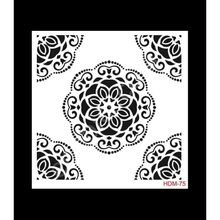 Cadence Home Decor HDM-75 Midi Stencil 25x25 cm Boyama Şablonu