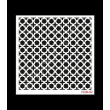 Cadence Home Decor HDM-92 Midi Stencil 25x25 cm Boyama Şablonu