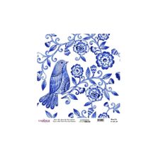Cadence K-018 30x30 Dünya'nın Mavi Tonları Pirinç Dekopaj