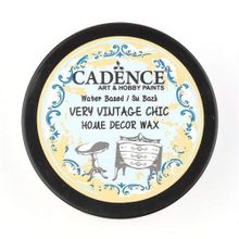 Cadence Koyu Kahverengi Very Vintage Chic Home Decor Wax Boya