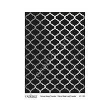 Cadence KV-03 Gümüş 30x42 Kumaş Varak Transfer
