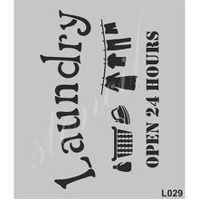 Cadence L029 21x25 cm Siyah Stencil Boyama Şablonu