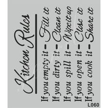 Cadence L060 21x25 cm Siyah Stencil Boyama Şablonu