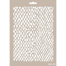 Cadence MA35 Mix Media 21x29 cm Stencil Şablon