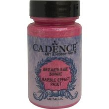 Cadence Marble Efect 90 ml 186 Pembe Metalik Mermerleme Boyası