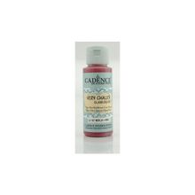 Cadence Mercan Kırmızı Very Chalky Enamel Cam 59ml Seramik Boya