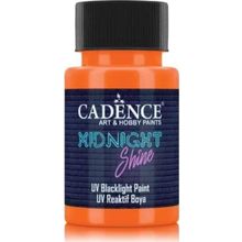 Cadence MS-03 Turuncu Sarı 50 ml Midnight Shine UV Reaktif Boya